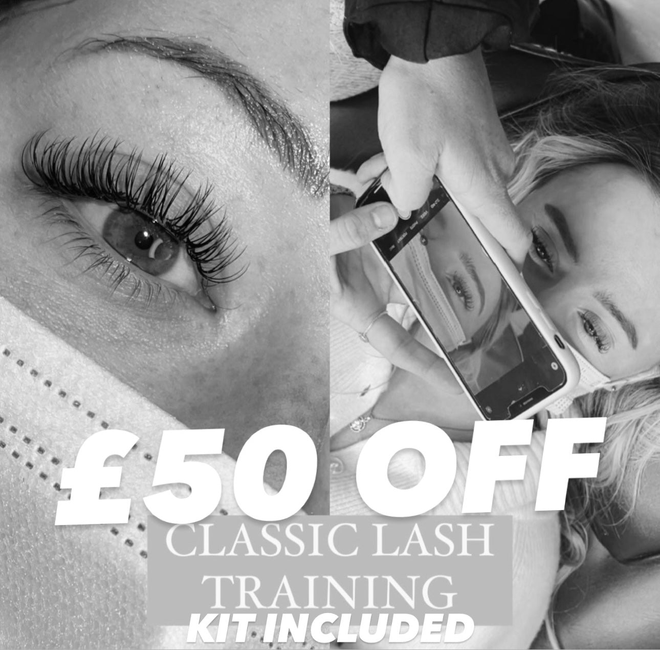 Beginners Classic Lash Course - BOOKING FEE ONLY